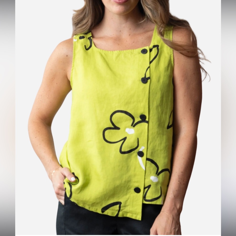 Linen Olivia by habitat clothes- linen- floral